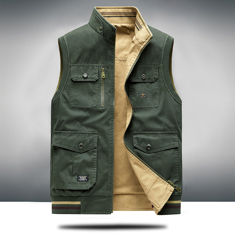 ROSSI ROMA | GILET DA UOMO IN COTONE PREMIUM DI LUSSO
