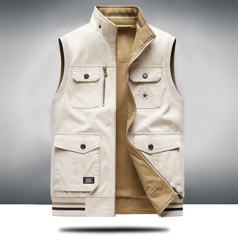ROSSI ROMA | GILET DA UOMO IN COTONE PREMIUM DI LUSSO