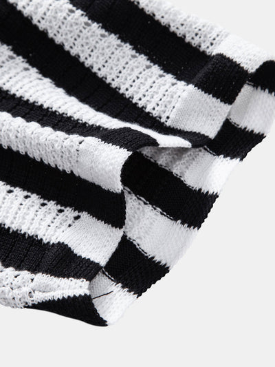 CAMICIA A RIGHE CON SPALLE CADENTI