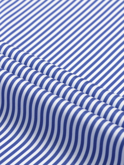 CAMICIA A MANICHE LUNGHE A RIGHE CON BOTTONI & PANTALONI SLIM FIT A GAMBA AFFUSOLATA