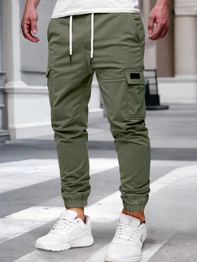 RICCARDO | JOGGER CARGO LEGGERI CON TASCHE