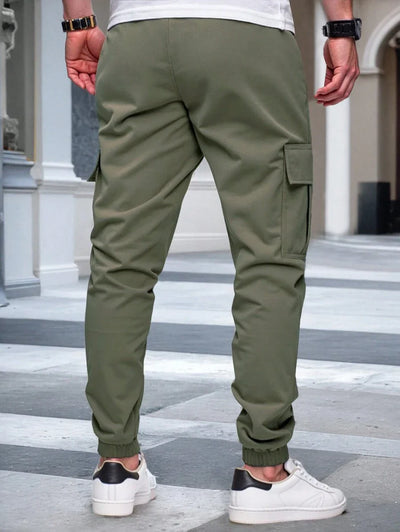 RICCARDO | JOGGER CARGO LEGGERI CON TASCHE