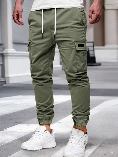 RICCARDO | JOGGER CARGO LEGGERI CON TASCHE