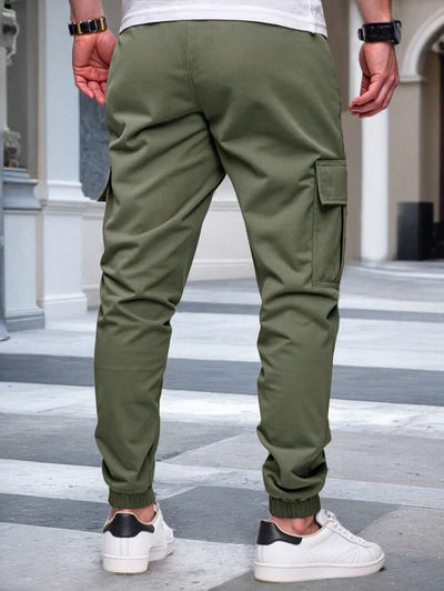 RICCARDO | JOGGER CARGO LEGGERI CON TASCHE
