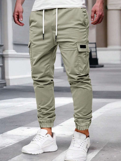 RICCARDO | JOGGER CARGO LEGGERI CON TASCHE