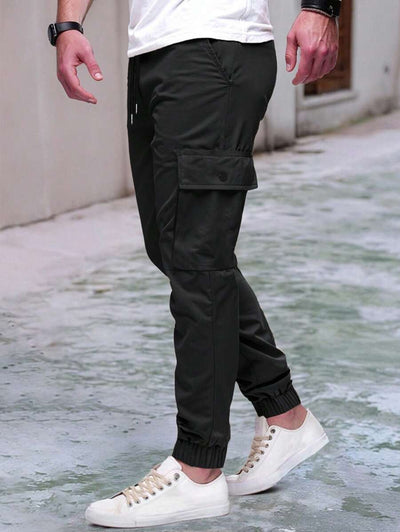 RICCARDO | JOGGER CARGO LEGGERI CON TASCHE