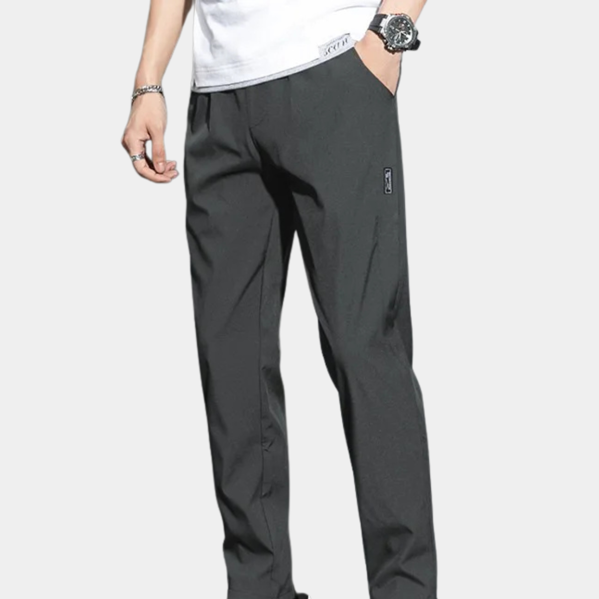VITTORIO | PANTALONE JOGGER ELASTICO E TRASPIRANTE