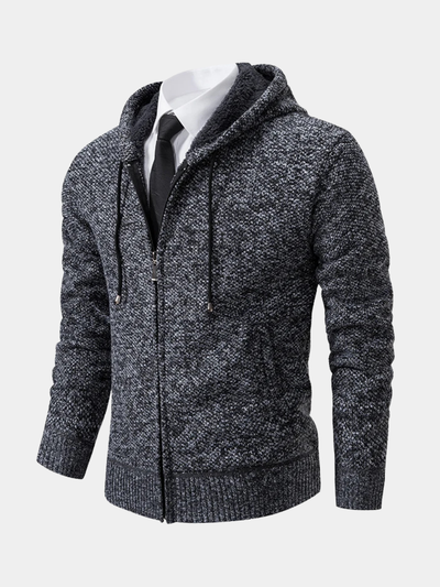 Roveri | Cardigan zip in pile