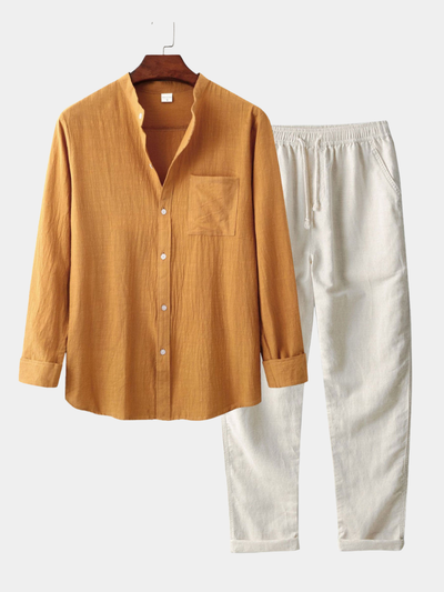 BELIZE™ | SET ESTIVO IN COTONE E LINO