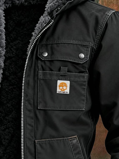 Roveri - Giacca invernale con tasche multifunzionali strutturate