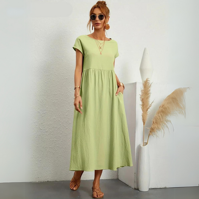 Isla | Abito midi casual in cotone