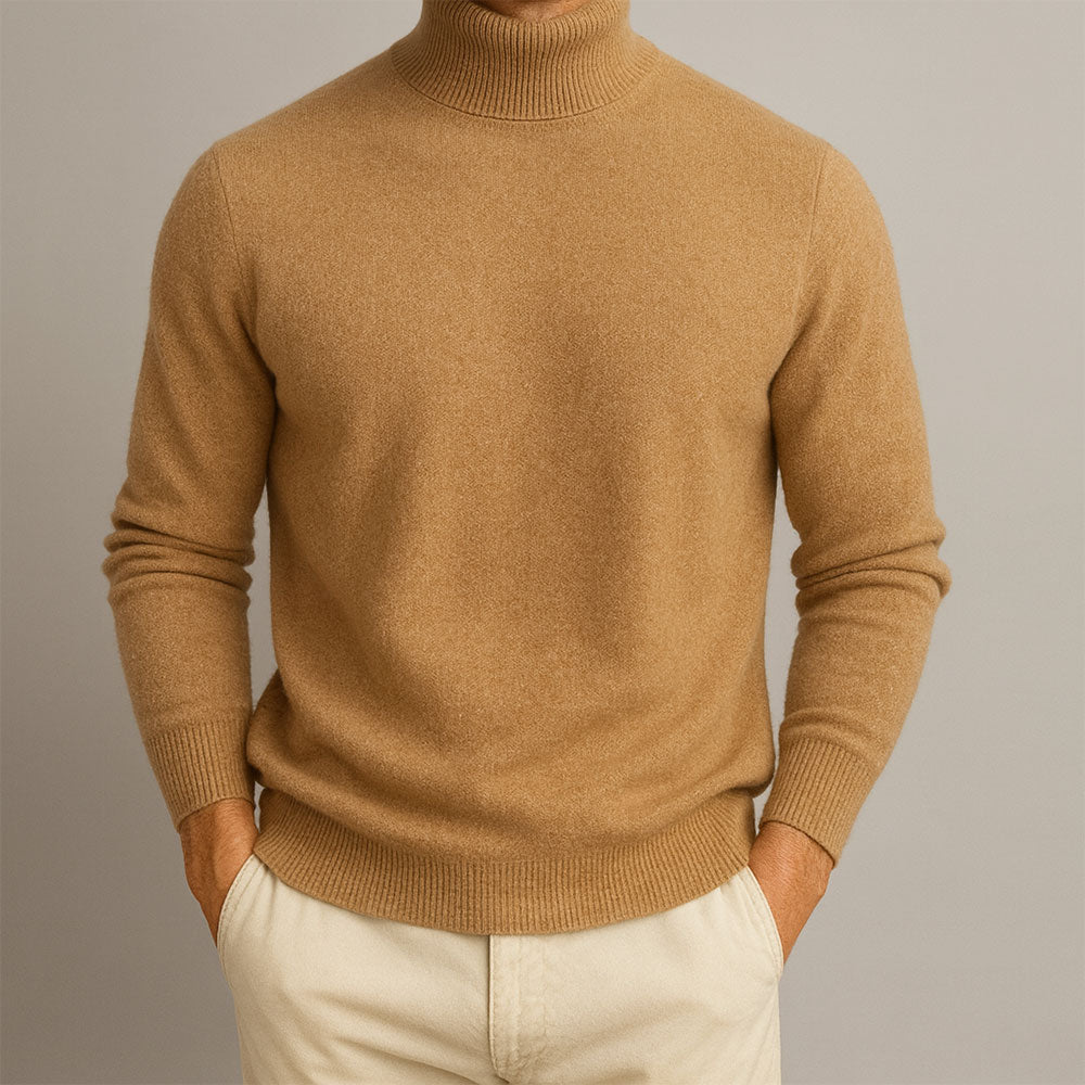Collo alto in cashmere Roveri
