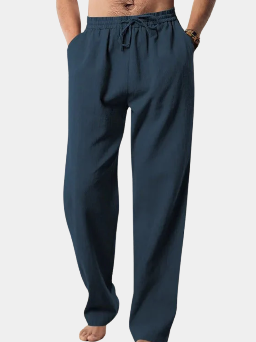 ROSSI ROMA | PANTALONI IN LINO IBIZA