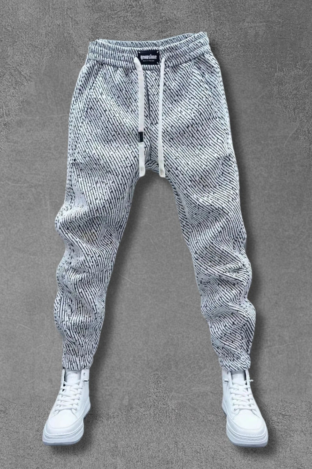 IVANO | PANTALONE COMODO CON FANTASIA