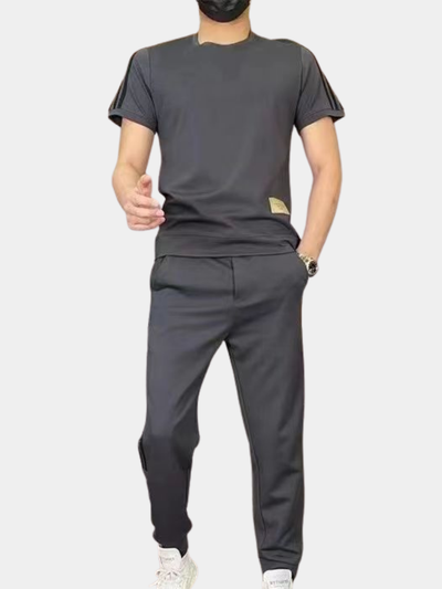 ROSSI ROMA | COMPLETO DA UOMO IN MATERIALE DI LUSSO CON STRETCH