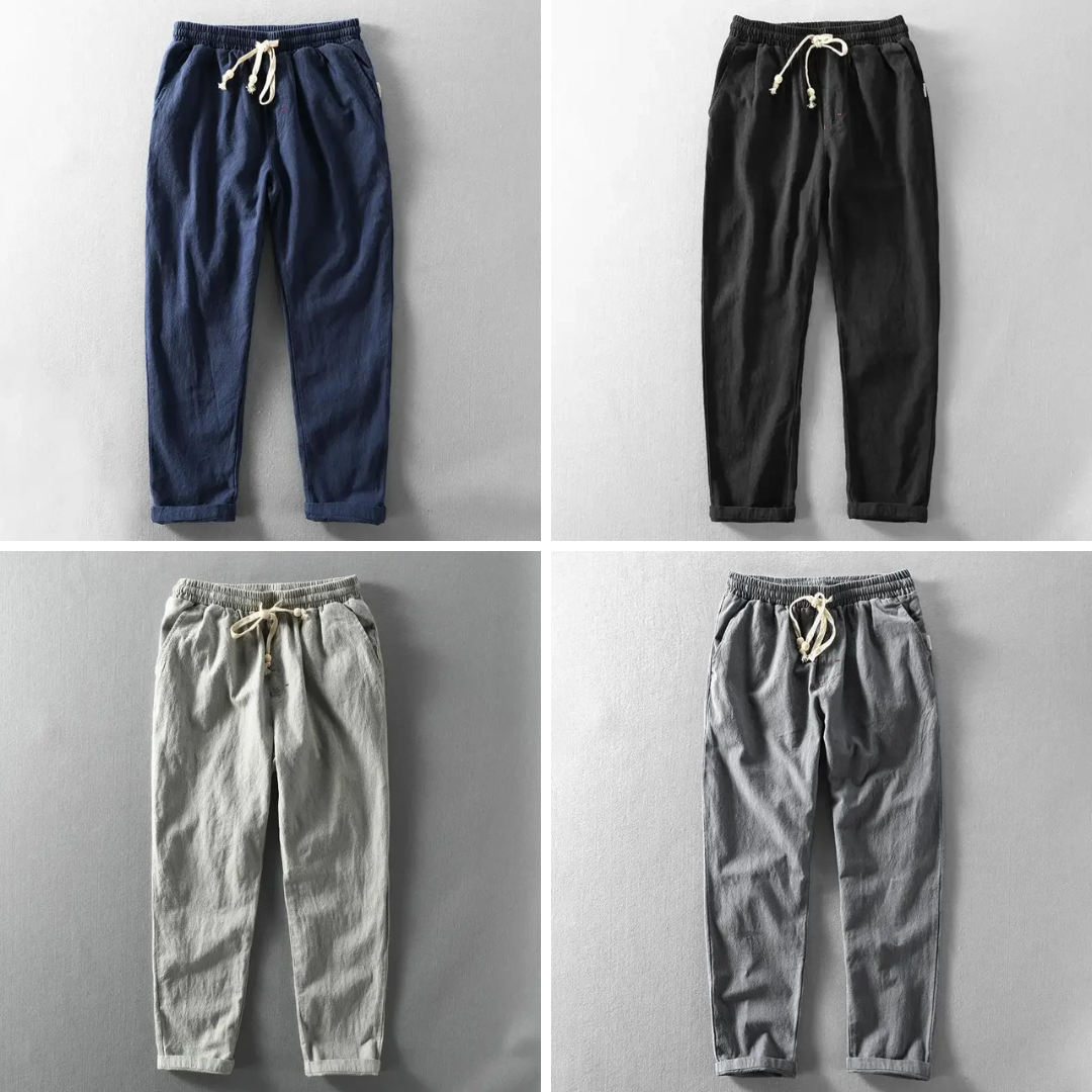 MASSIMO | PANTALONI IN LINO