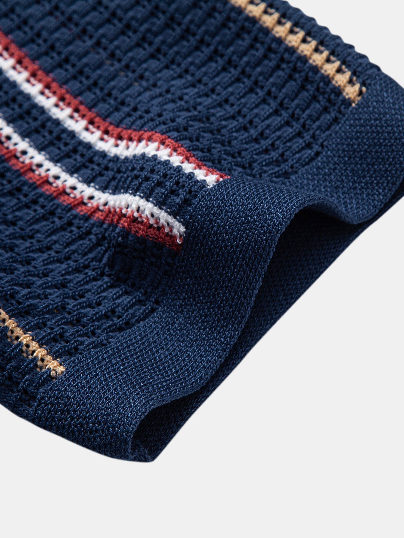 CAMICIA A RIGHE ALL'UNCINETTO CON BOTTONI & PANTALONI IN LINO CON GAMBA DRITTA