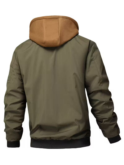 Roveri - Giacca dell’Aeronautica con Cappuccio e Cerniera