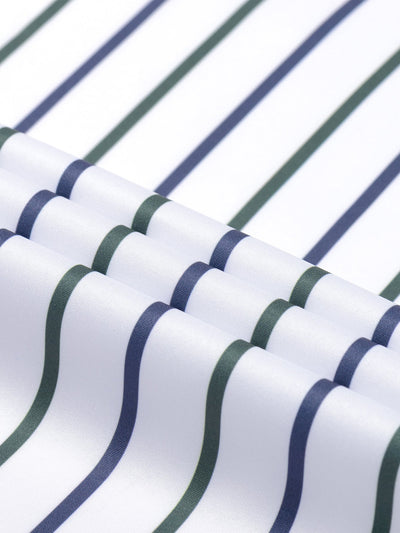 CAMICIA A MANICHE LUNGHE A RIGHE CON BOTTONI