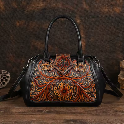 Florina | borsa a mano elegante con motivo floreale