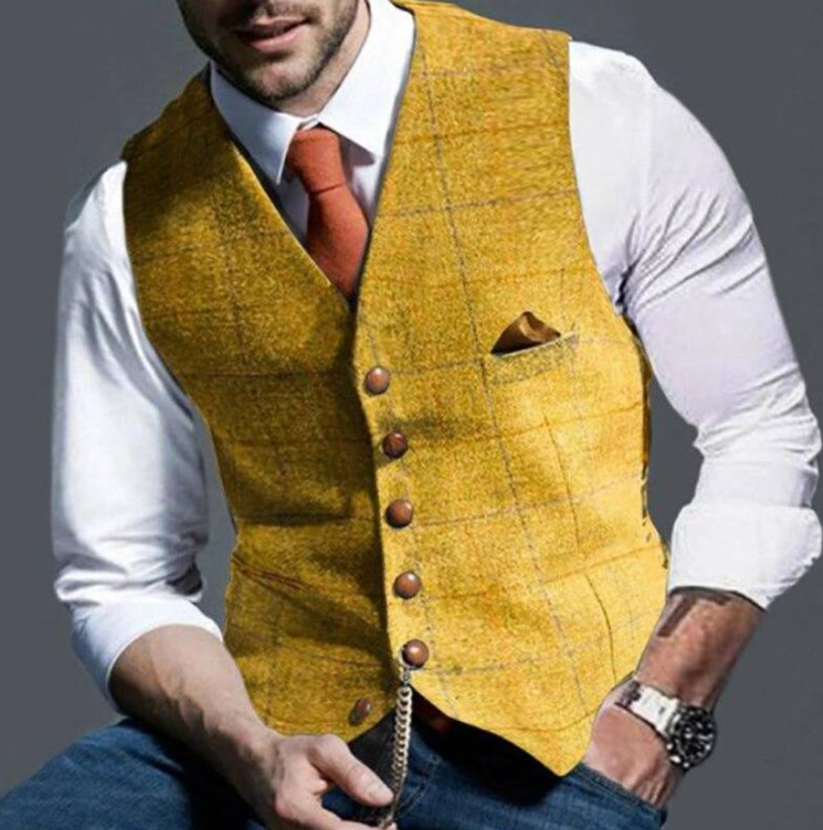 ROSSI ROMA | GILET ELEGANTE DA UOMO