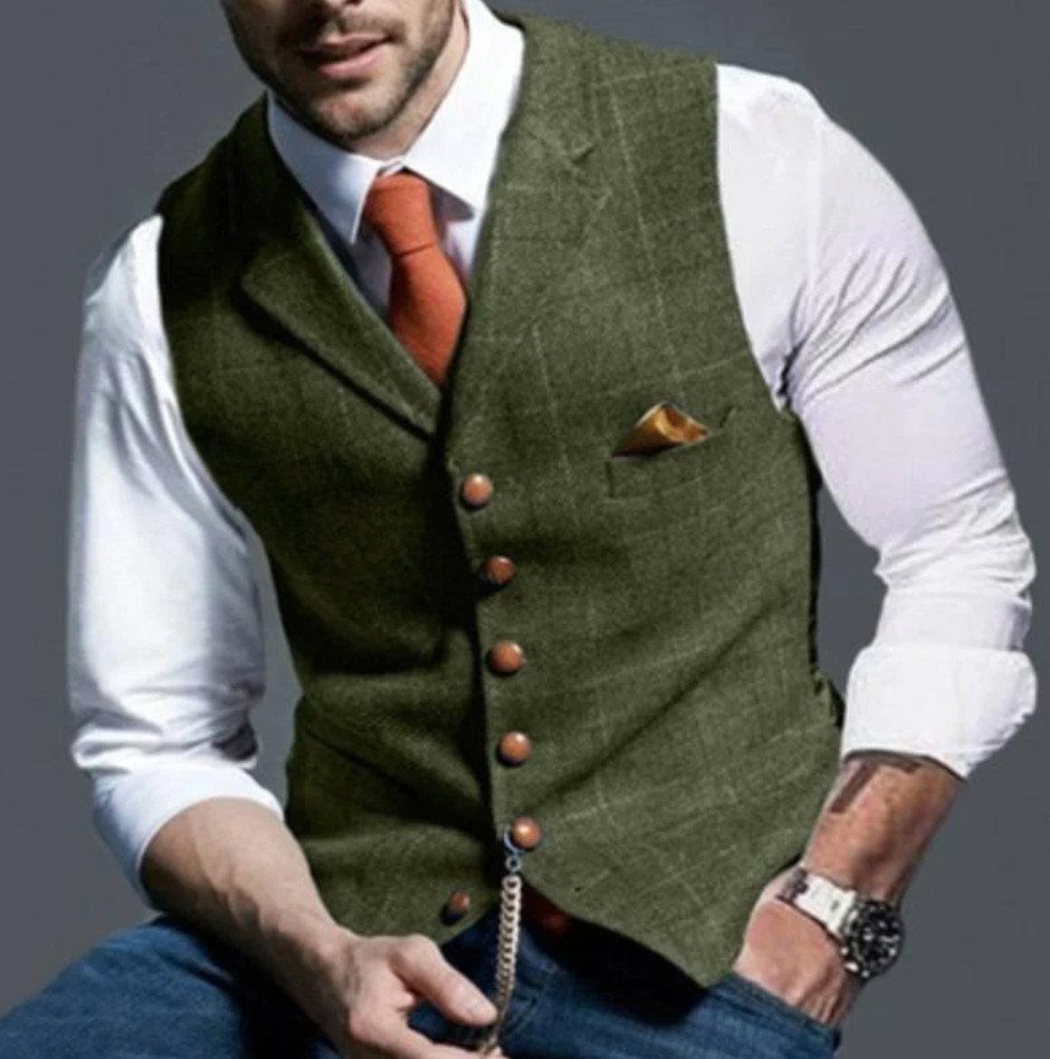 ROSSI ROMA | GILET ELEGANTE DA UOMO
