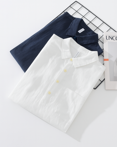 ANDREA | CAMICIA COTONE‑LINO