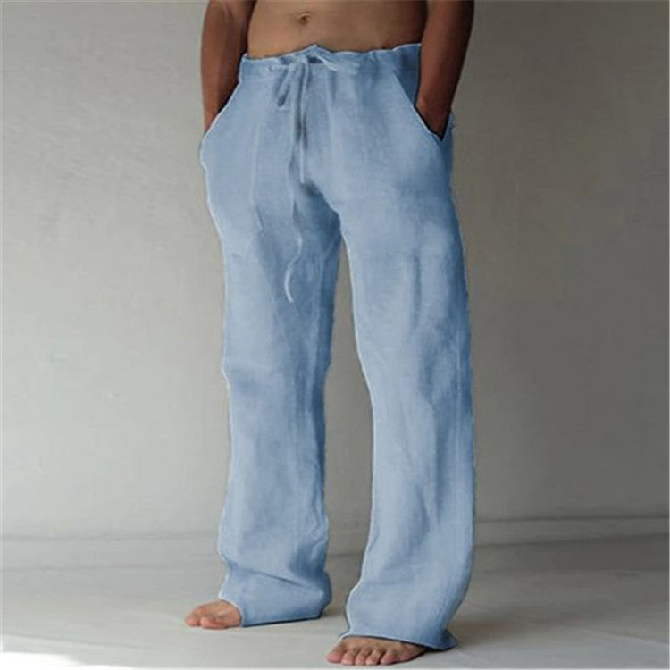 TOMMASO | PANTALONE IN LINO LEGGERO