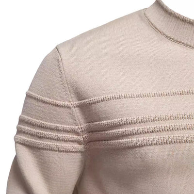 ROSSI ROMA™ | ELEGANTE MAGLIONE DA UOMO LAVORATO A MAGLIA
