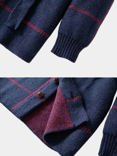 Rom™ | Giacca in maglia con cintura