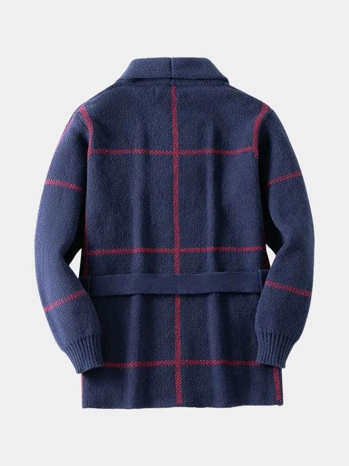 Rom™ | Giacca in maglia con cintura