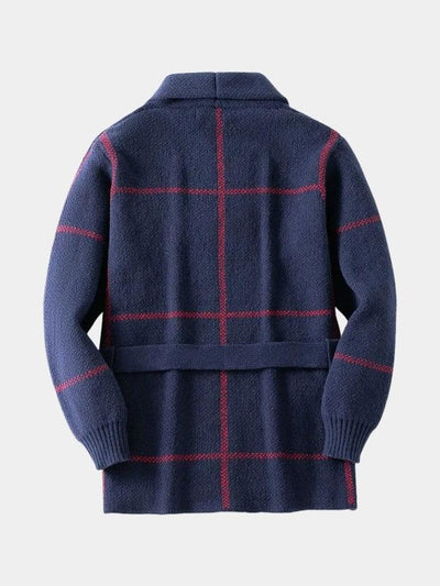 Rom™ | Giacca in maglia con cintura