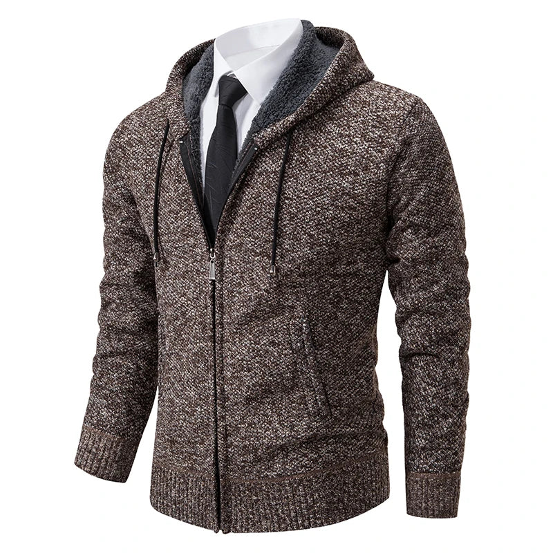 Roveri | Cardigan zip in pile