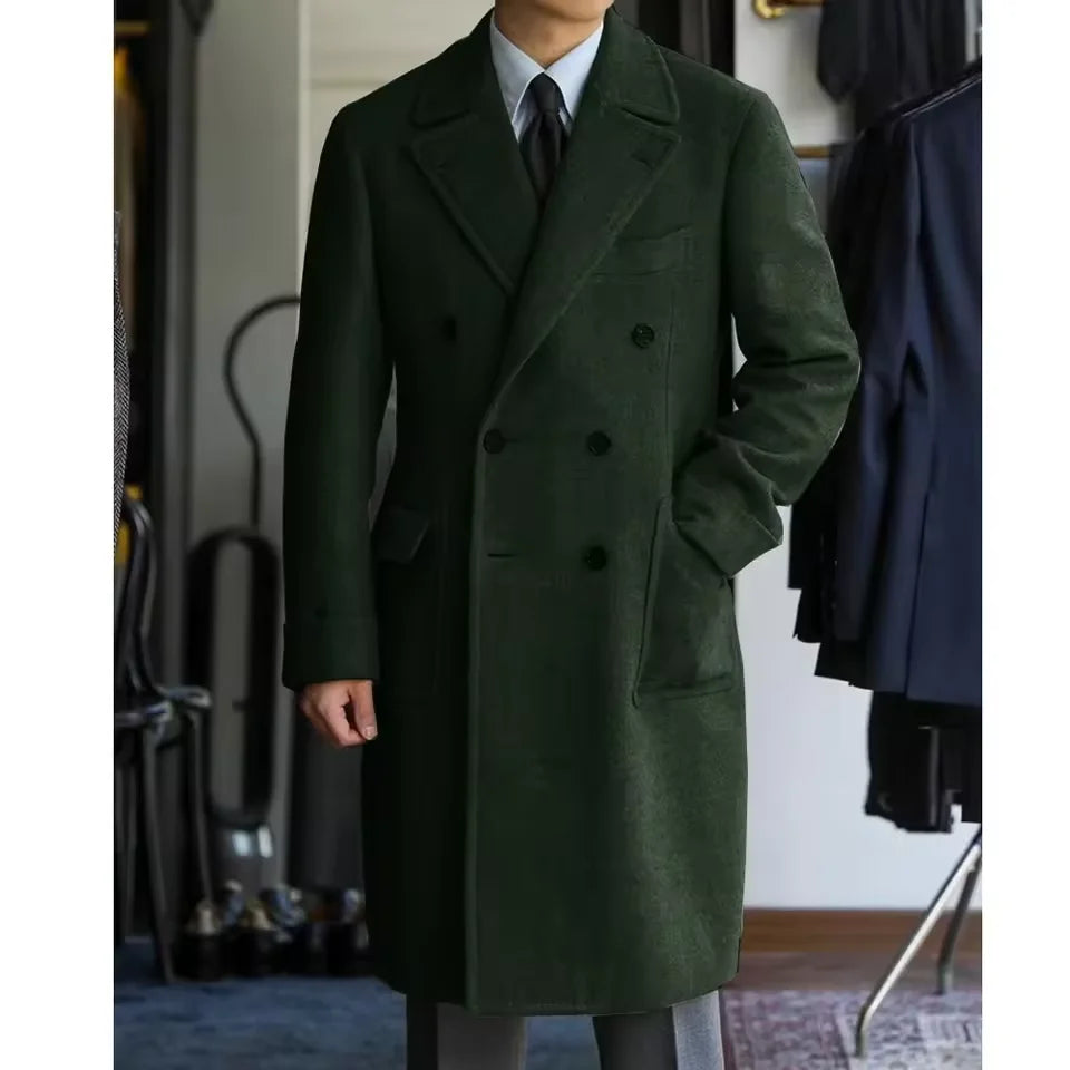 Roveri – Cappotto Invernale Lungo in Lana d’Eccellenza