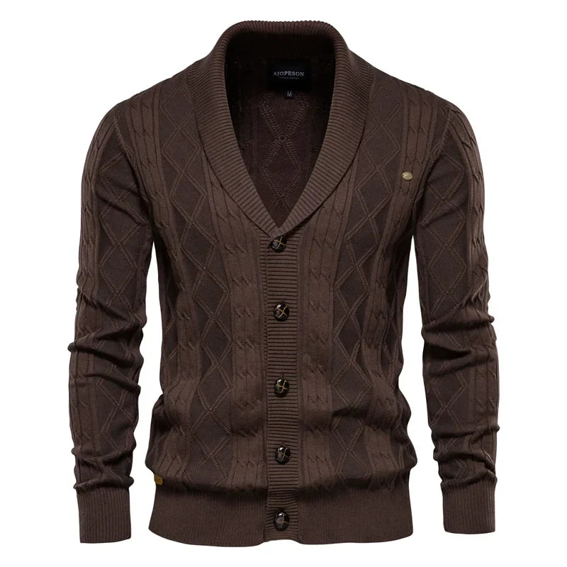 ROSSI ROMA™ | CARDIGAN DA UOMO CON BOTTONI
