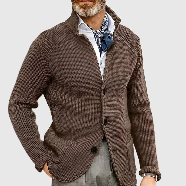ROSSI ROMA | CARDIGAN IN MAGLIA SENZA TEMPO
