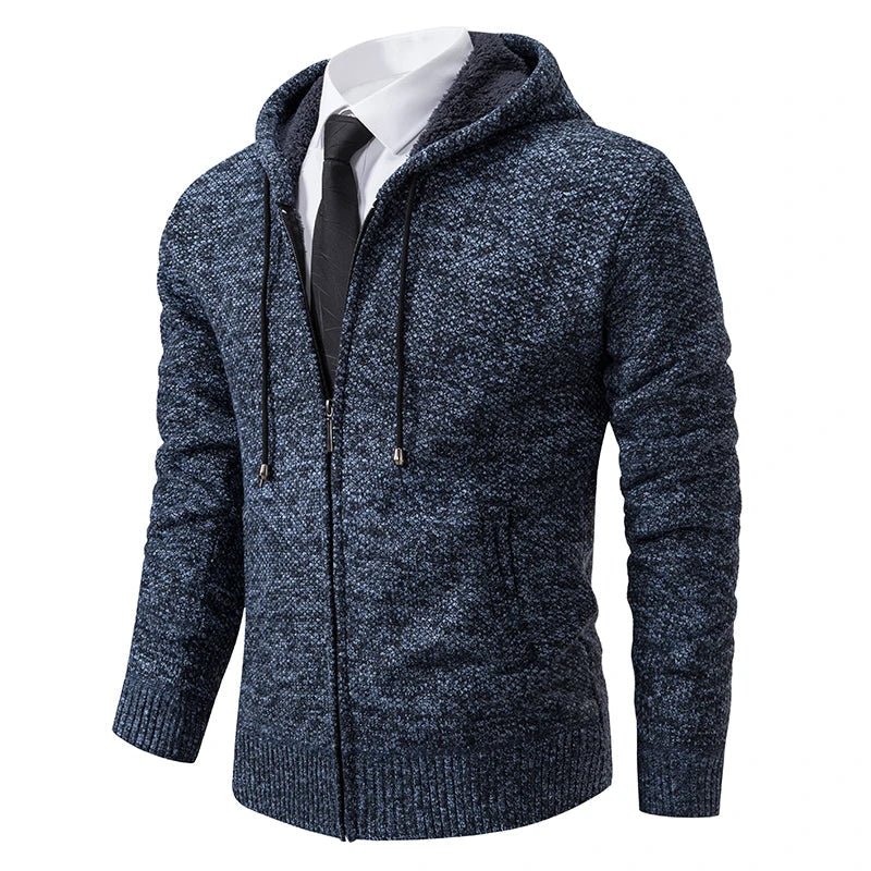 Roveri | Cardigan zip in pile