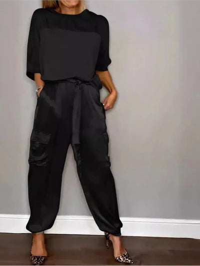 Evelina | eleganza satinata casual