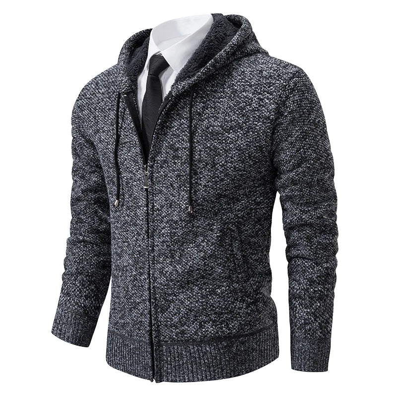 Roveri | Cardigan zip in pile