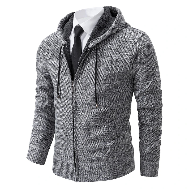 Roveri | Cardigan zip in pile