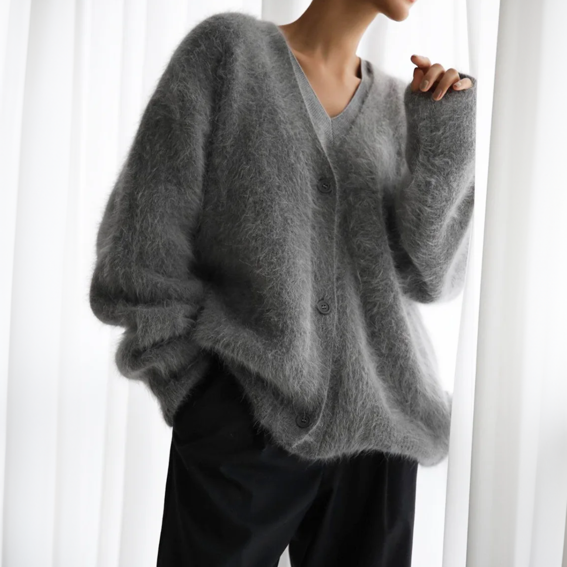 Luna | Cardigan in cashmere elegante