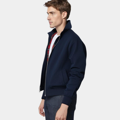 ADELMO | GIACCA CLASSICA CON FODERA TARTAN