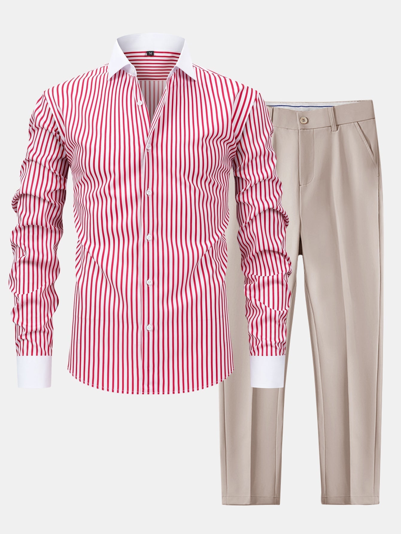 CAMICIA WINCHESTER A RIGHE & PANTALONI SLIM FIT