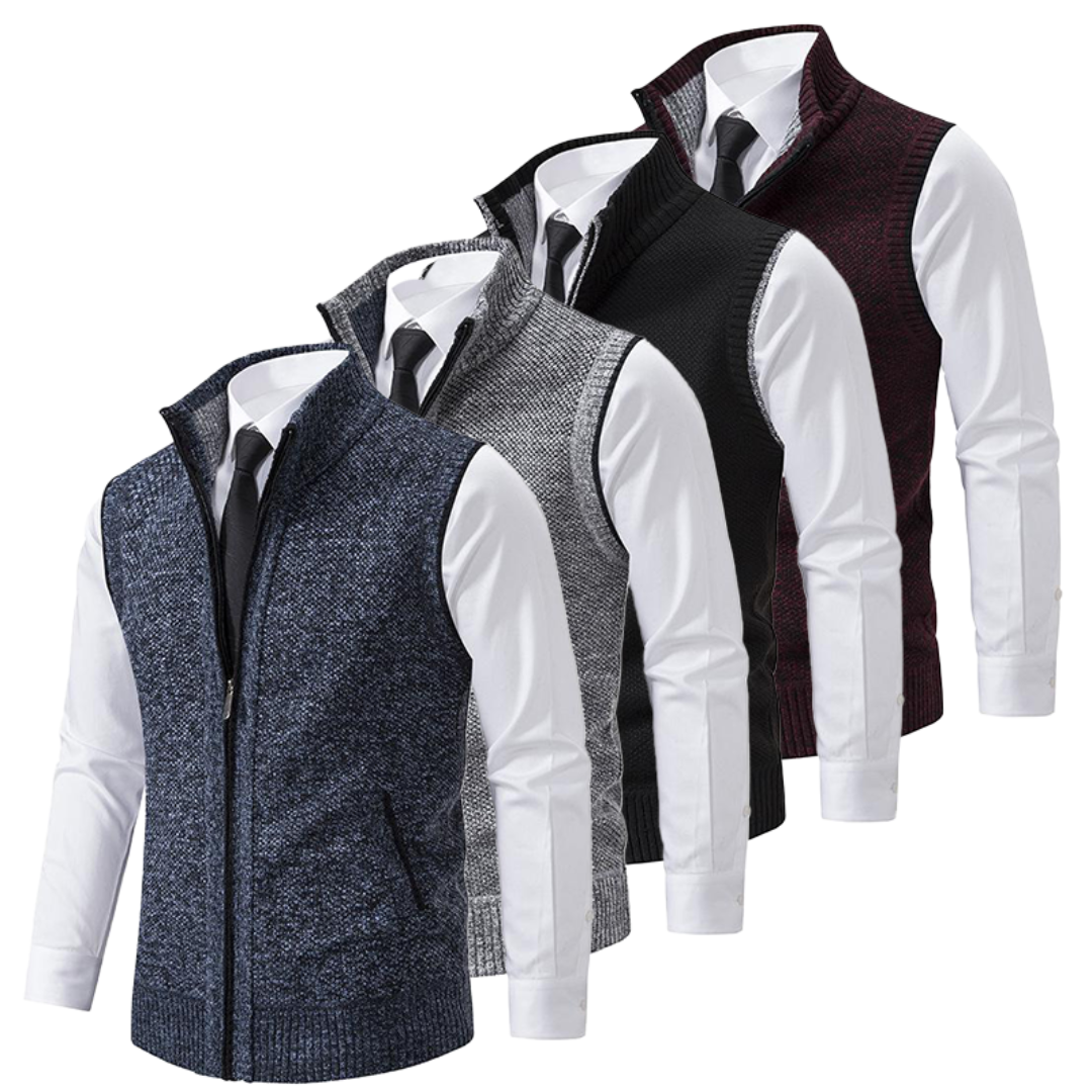ROSSI ROMA | GILET IN MAGLIA CLASSICO
