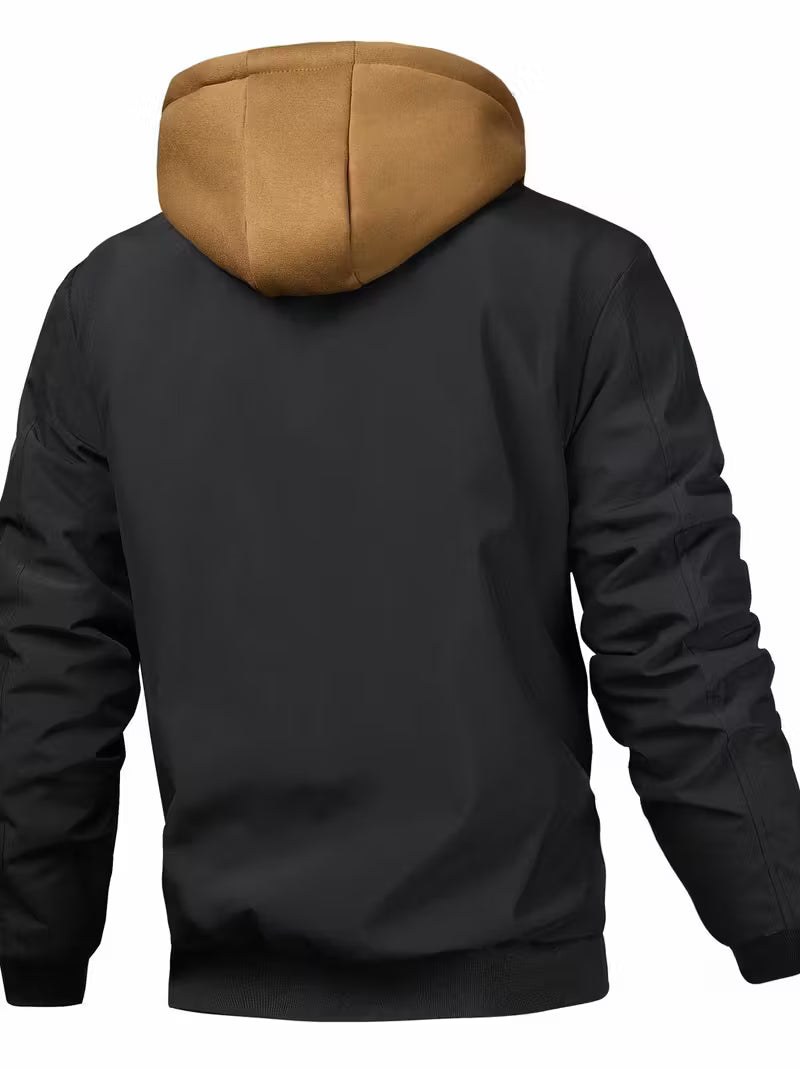 Roveri - Giacca dell’Aeronautica con Cappuccio e Cerniera