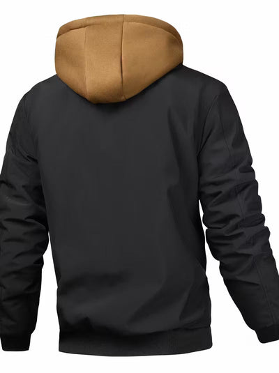 Roveri - Giacca dell’Aeronautica con Cappuccio e Cerniera