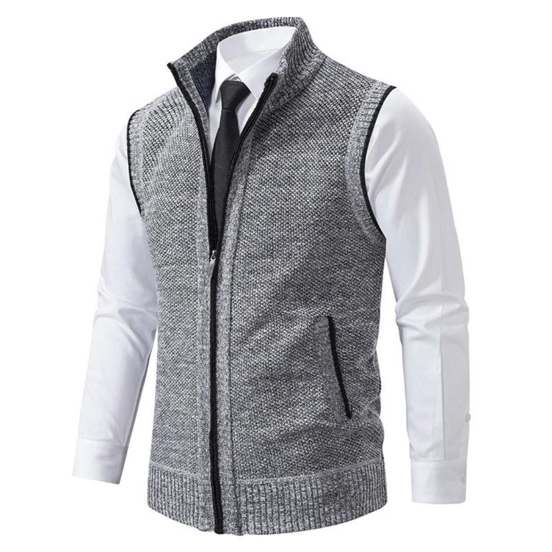 ROSSI ROMA | GILET IN MAGLIA CLASSICO