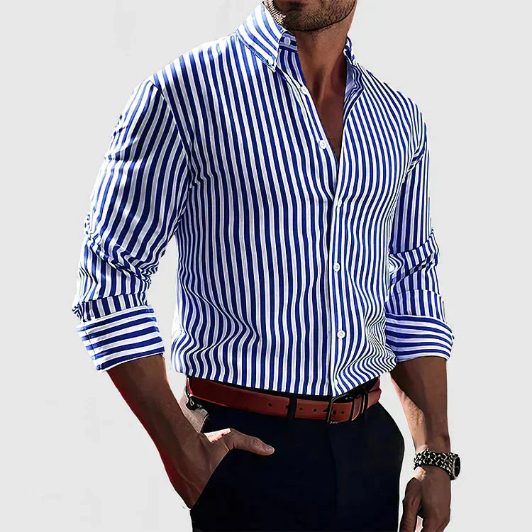 ROSSI ROMA | CAMICIA A RIGHE DECISE