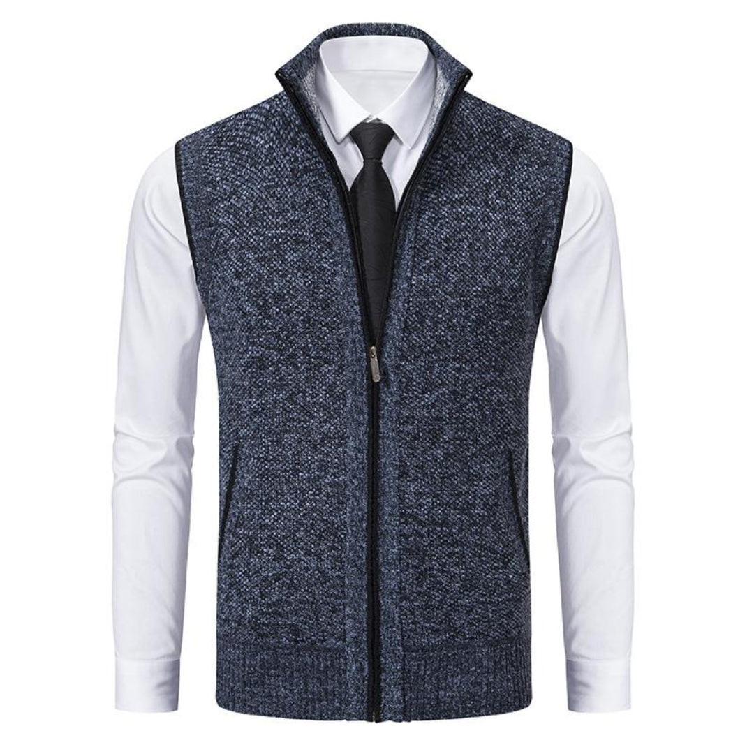 ROSSI ROMA | GILET IN MAGLIA CLASSICO