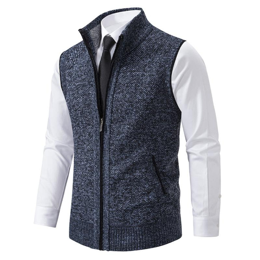 ROSSI ROMA | GILET IN MAGLIA CLASSICO